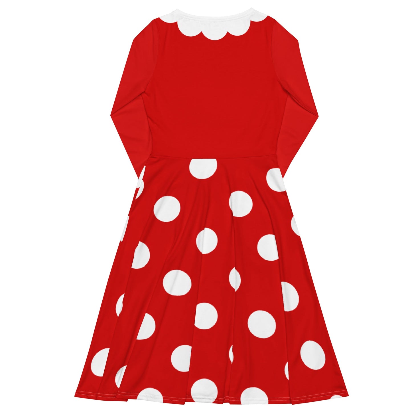 The Minnie long sleeve midi dress cosplaydisney cosplayLittle Lady Shay Boutique
