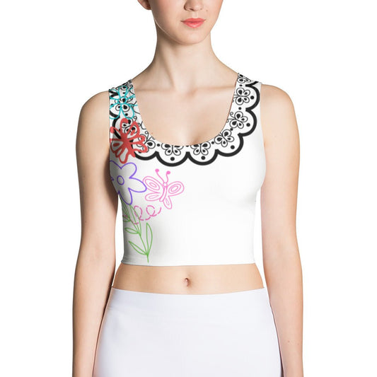 The Mirabel Crop Top adult mirabeldisney costumeAdult T-ShirtWrong Lever Clothing