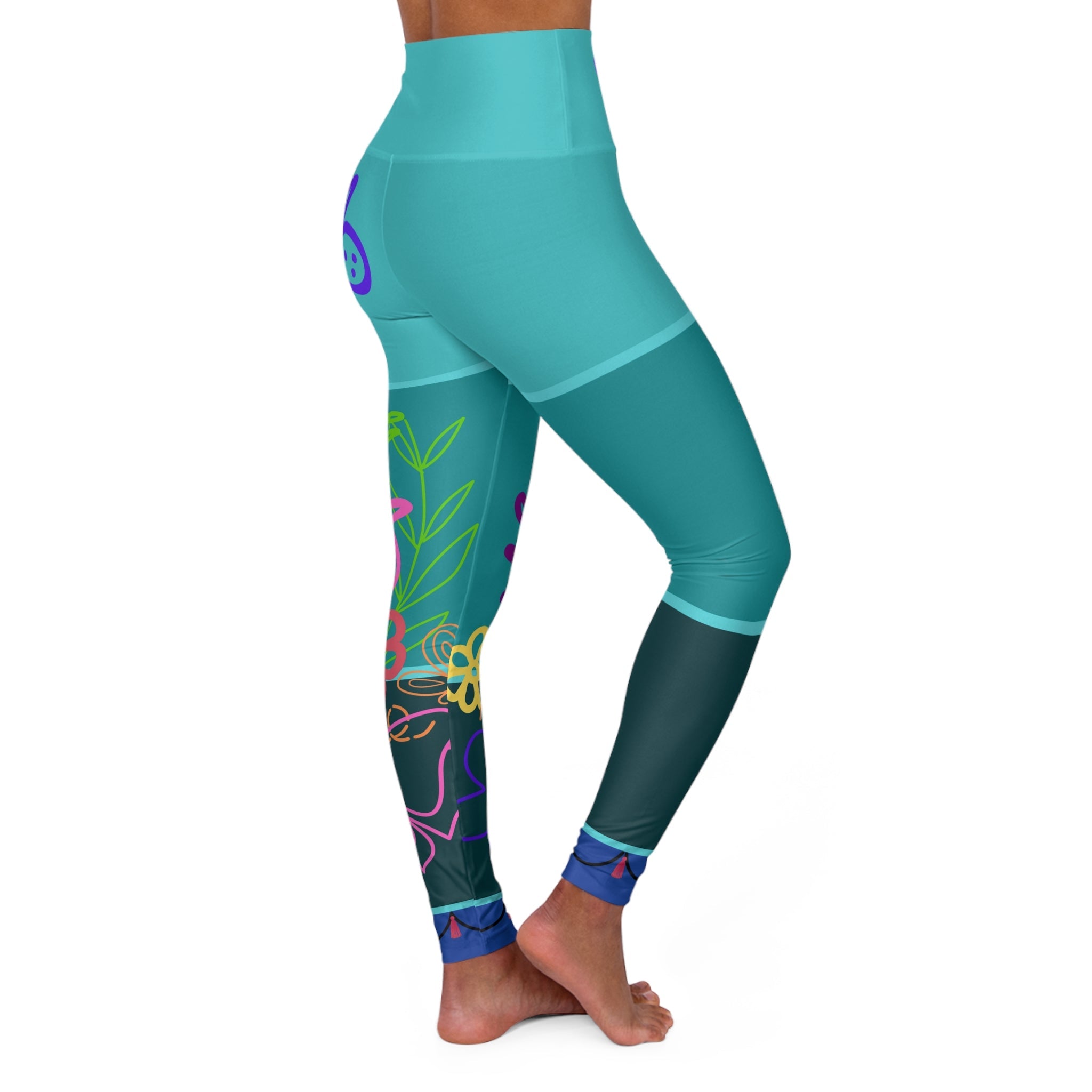 The Mirabel High Waisted Yoga Leggings Running Costume Cosplay Bounding