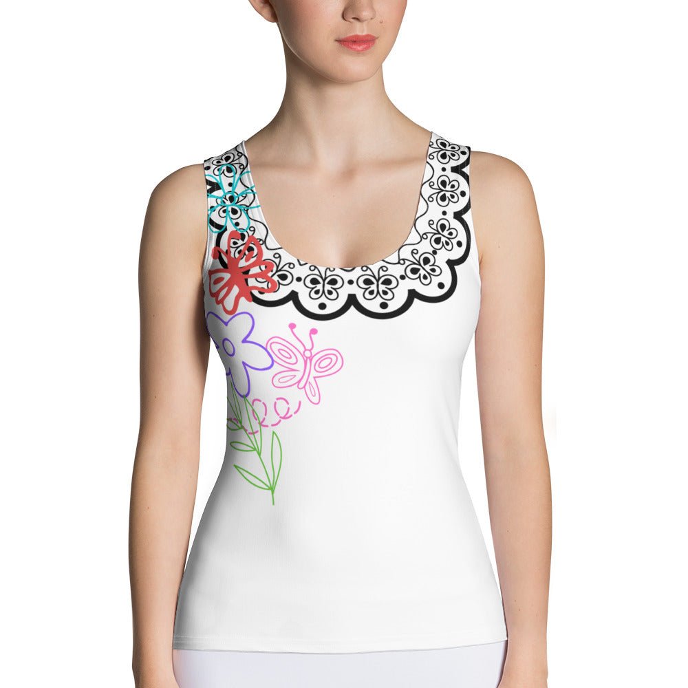 The Mirabel Tank Top active wearcosplayAdult T-ShirtLittle Lady Shay Boutique