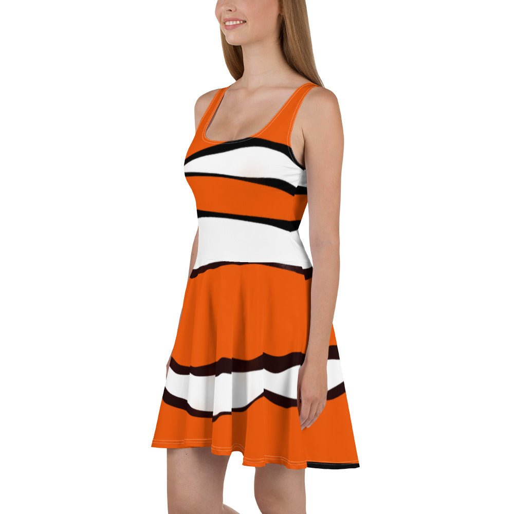 The Nemo Skater Dress cosplaydisney adult styleLittle Lady Shay Boutique