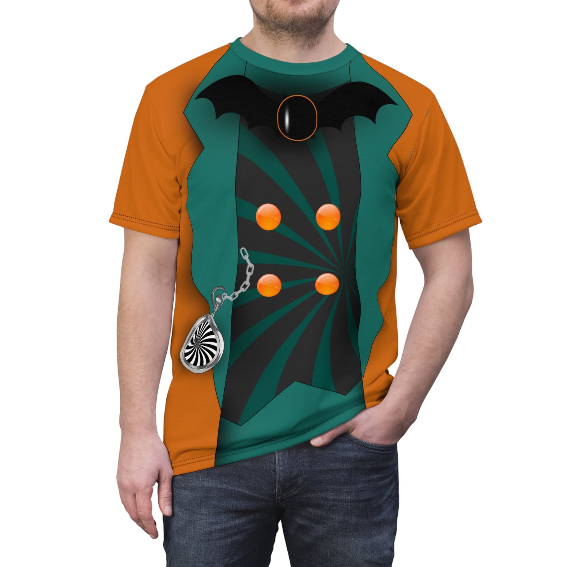 The Oogie Bash Halloween Unisex Tee All Over PrintAOP ClothingAdult T-ShirtWrong Lever Clothing