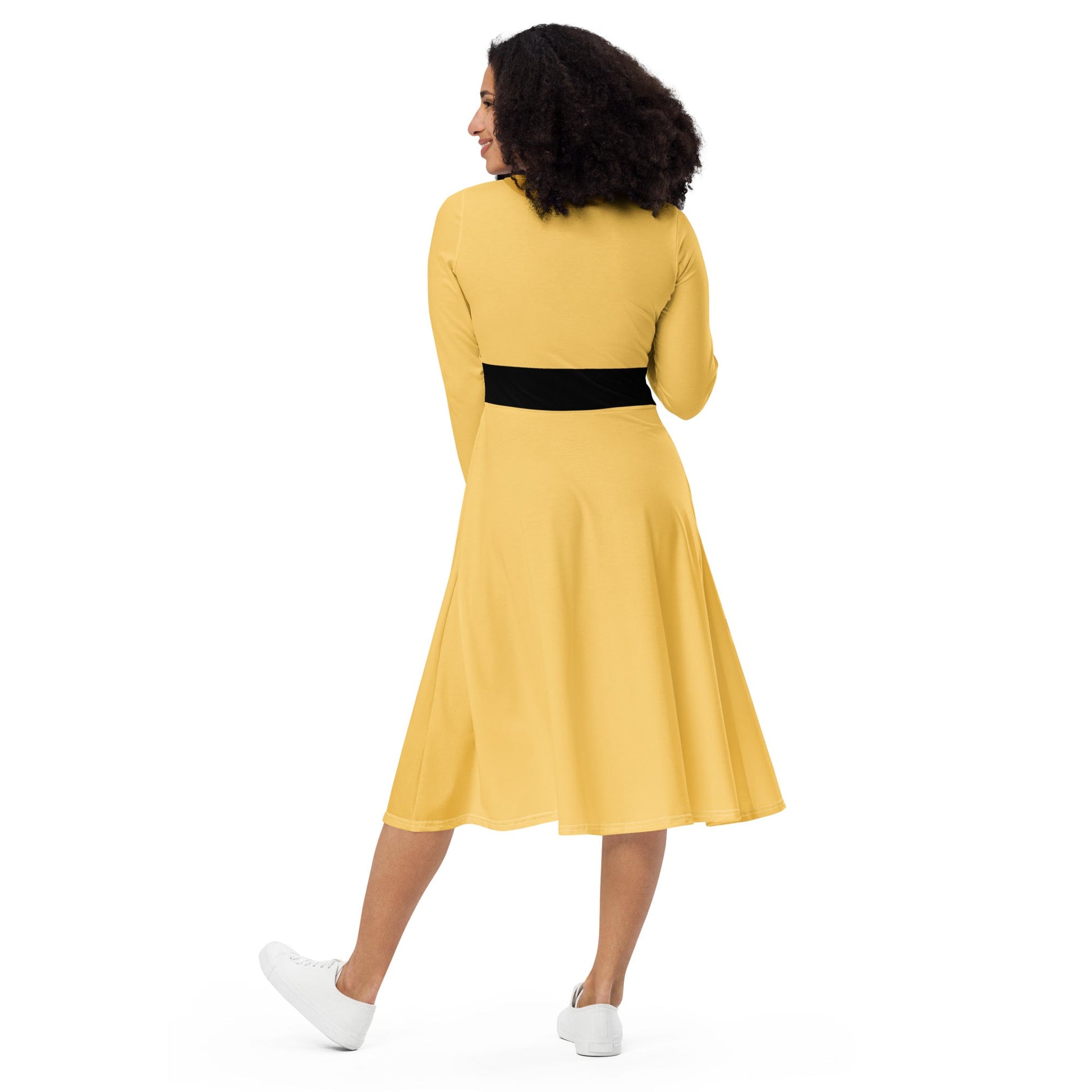 The Stand Out long sleeve midi dress 90s moviedisney adultWrong Lever Clothing