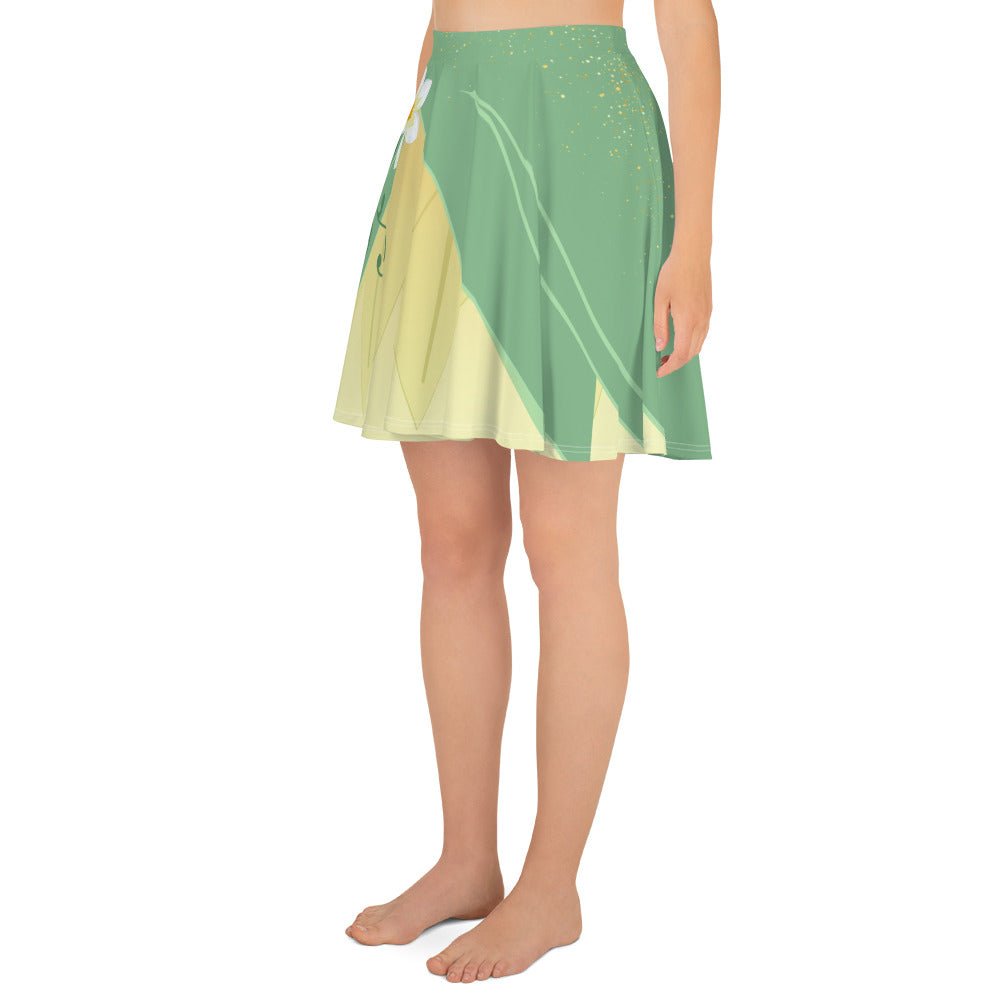 The Tiana Skater Skirt 100 years of wonderadult disney princessSkater SkirtWrong Lever Clothing