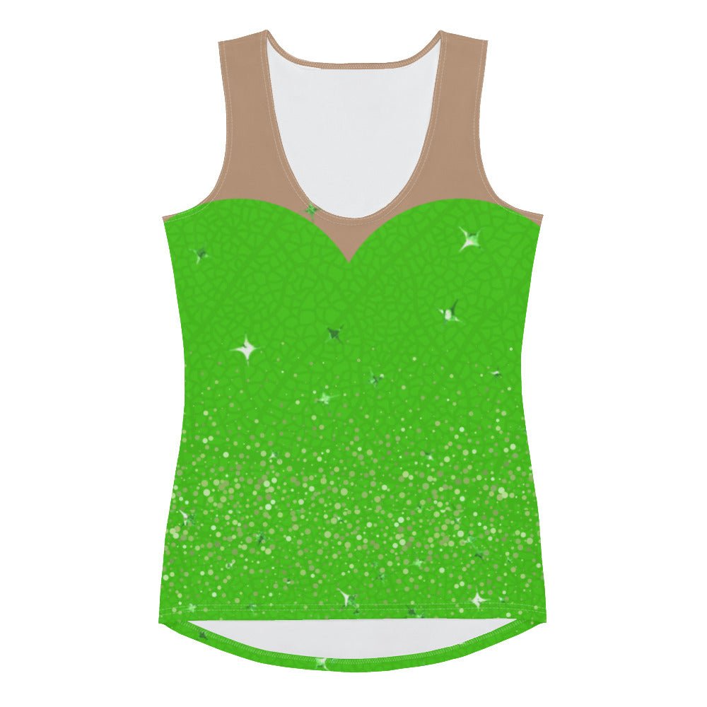 The Tinker Fairy Tank Top adult tinkerbellcharacter styleAdult T-ShirtLittle Lady Shay Boutique