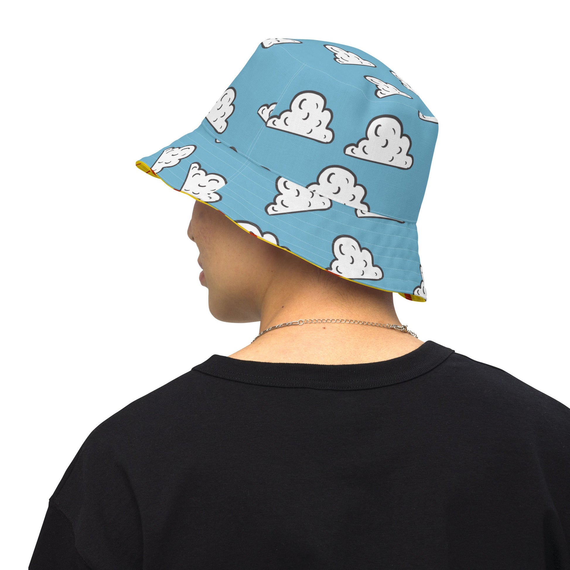 The Toys inspired Reversible bucket hat andy's room cloudsandy's room styleHatLittle Lady Shay Boutique