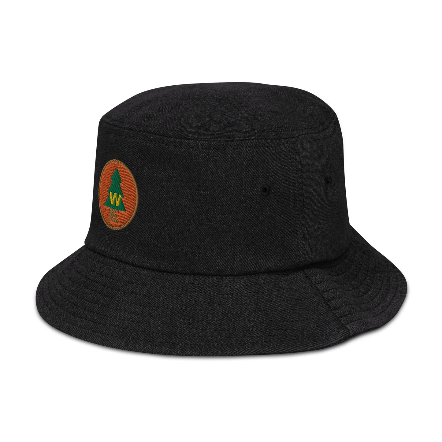 The Wilderness must be Explored Denim bucket hat 100 years of wonderadult disneyHatWrong Lever Clothing
