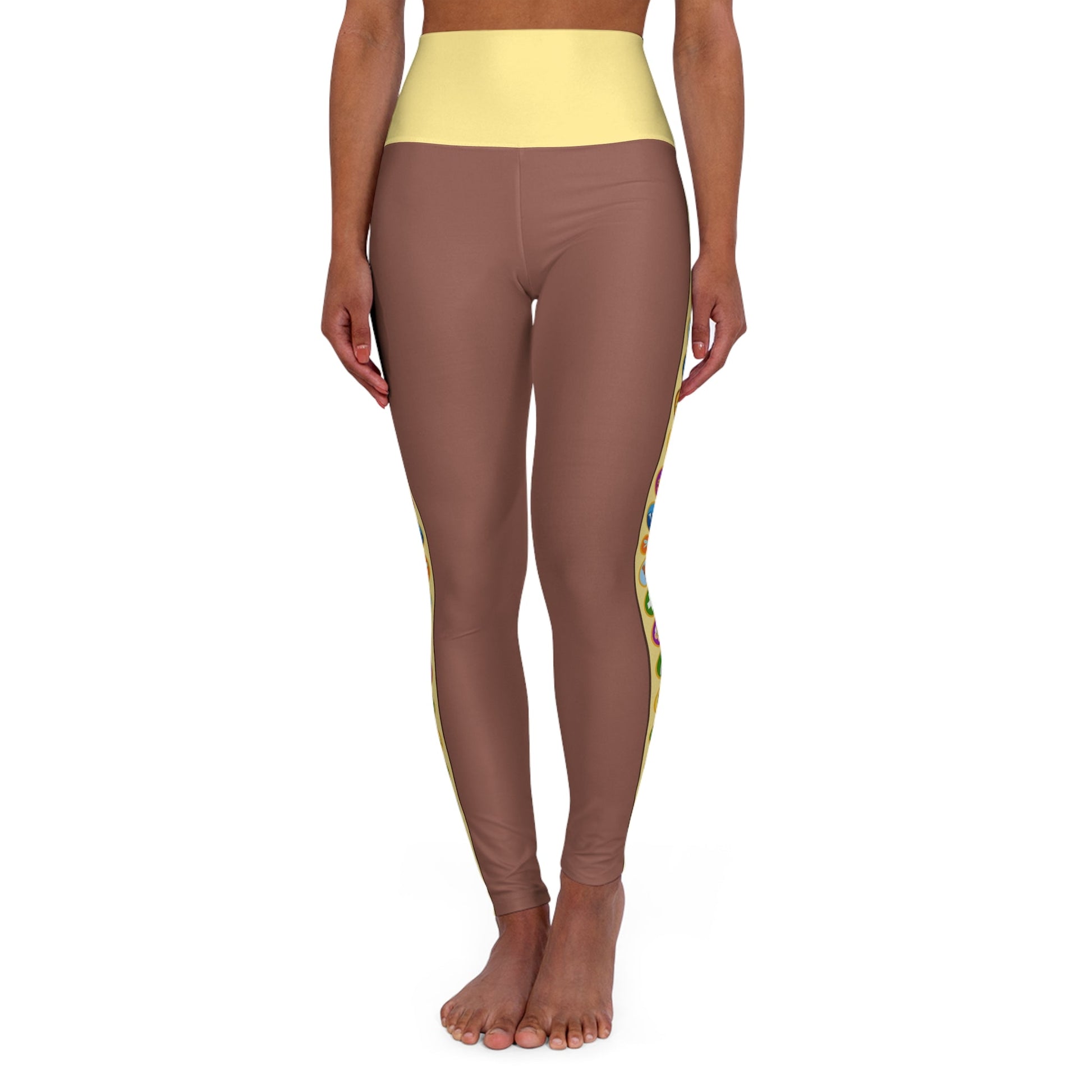 The Wilderness Must be Explored High Waisted Yoga Leggings- Running Costume, Cosplay, Active Wear active wearActivewearAll Over PrintsLittle Lady Shay Boutique