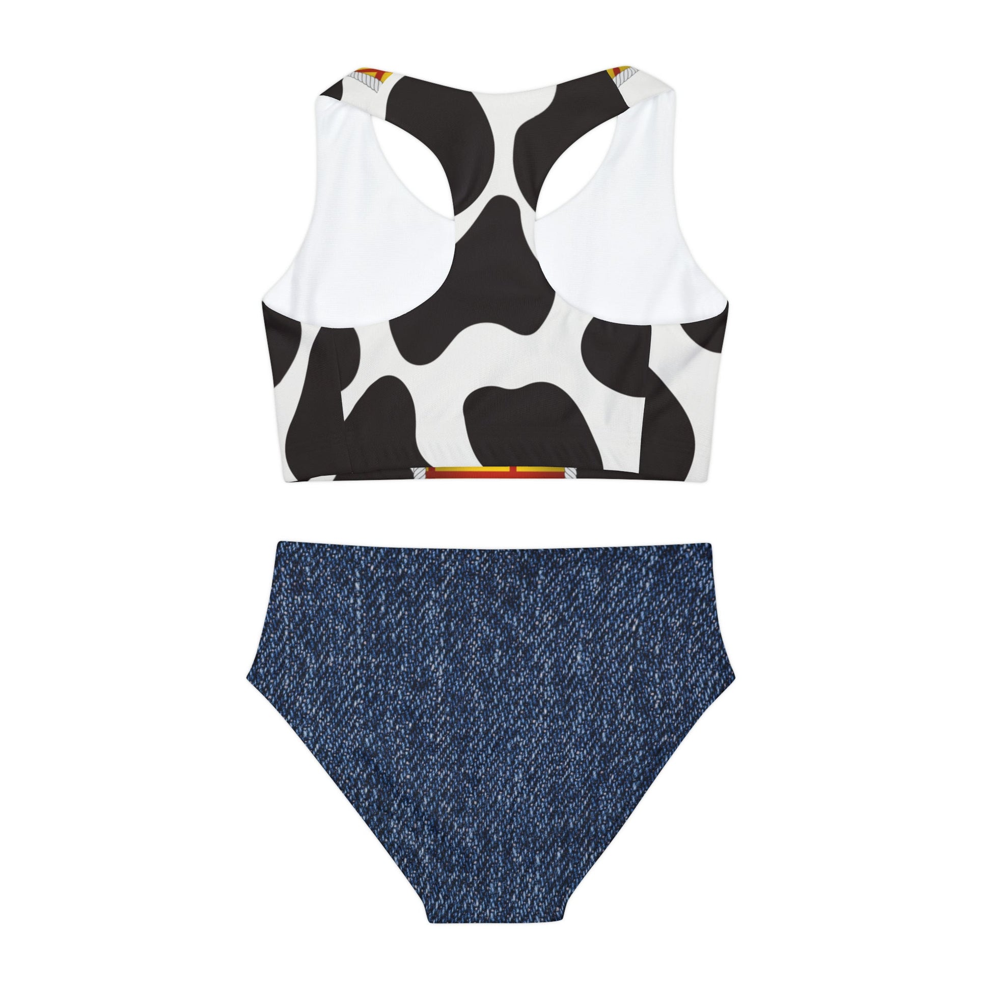 The Woody Girls Two Piece Swimsuit All Over PrintAOPAll Over PrintsWrong Lever Clothing