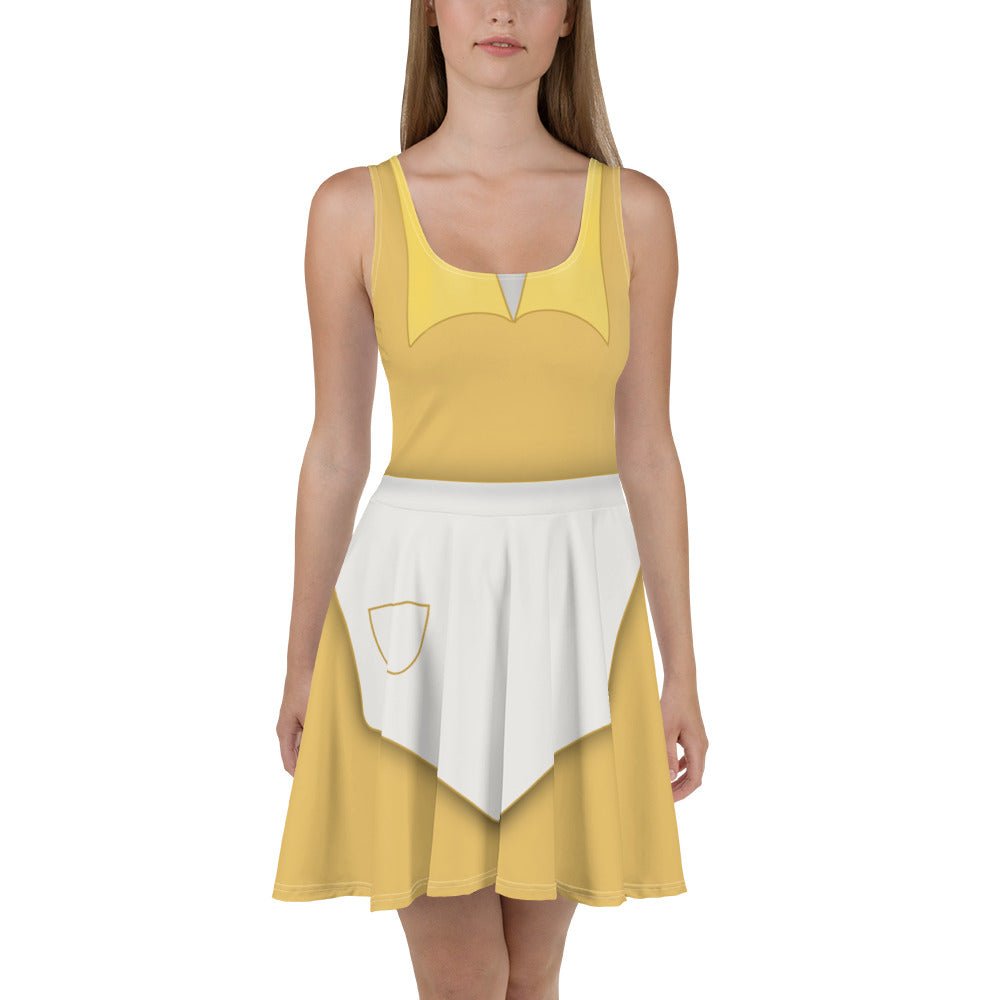 Tiana Yellow Skater Dress L Tiana Yellow Skater Dress L