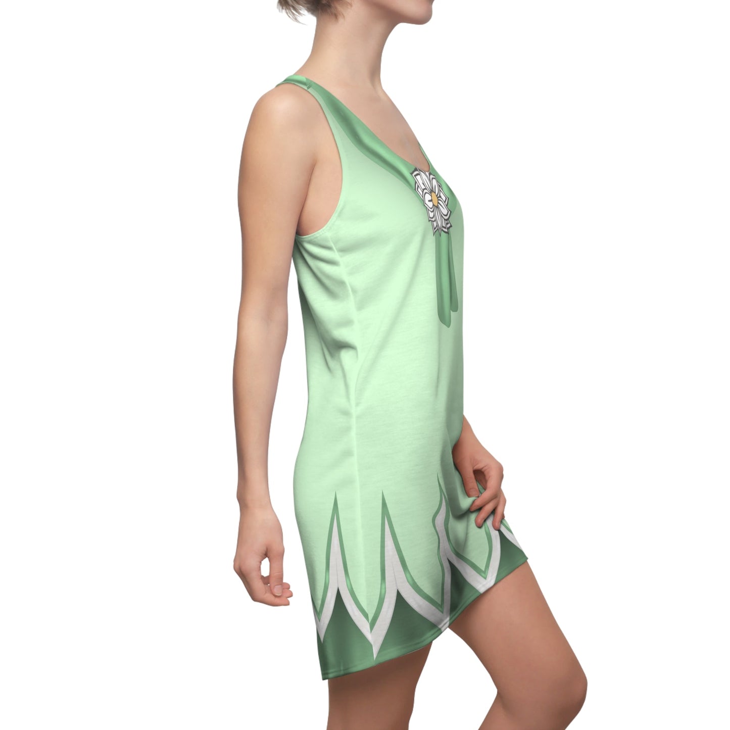 Tiana's Place Women's Racerback Dress adult disney princessadult tiana costumeSkater DressLittle Lady Shay Boutique