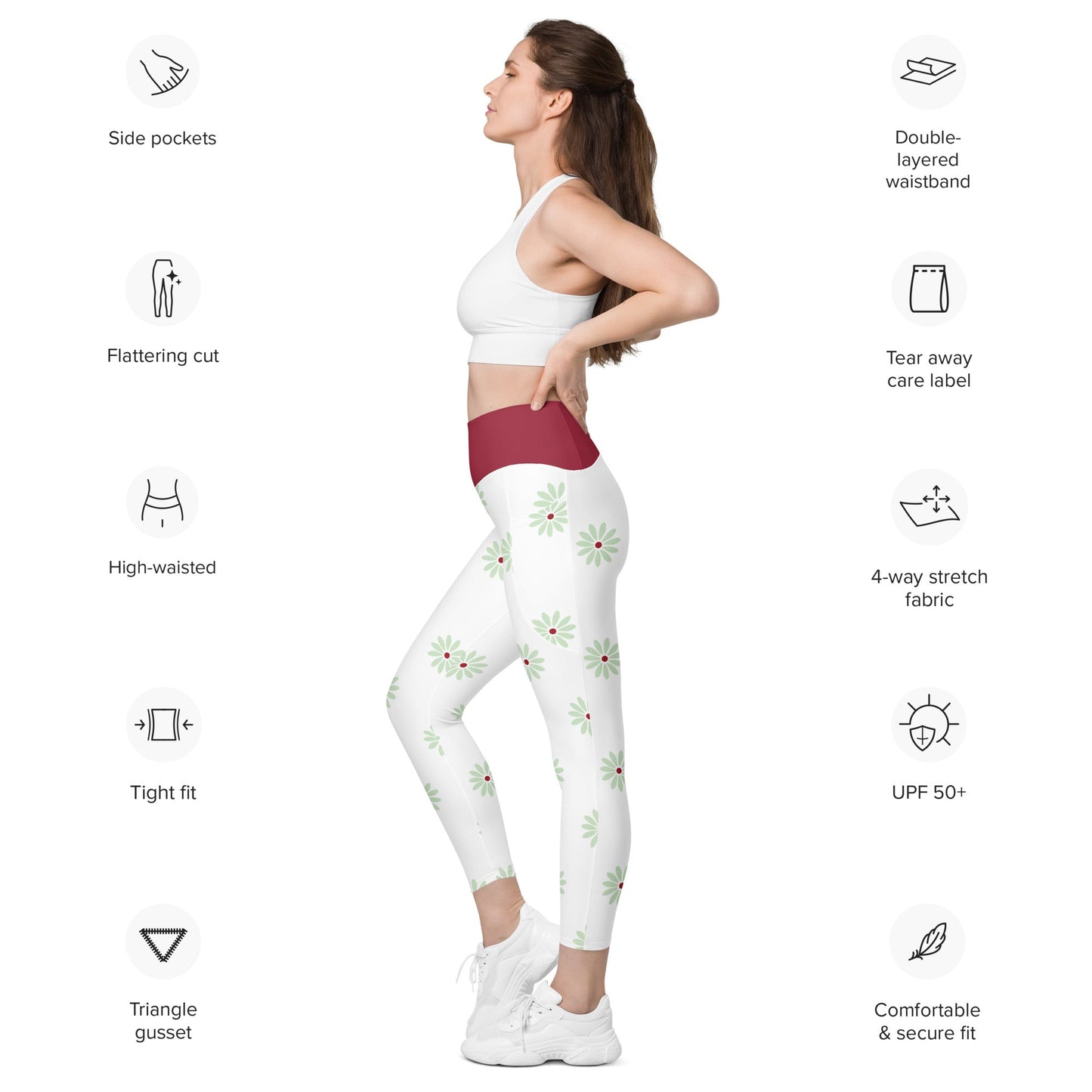 Tightrope Walker Leggings with pockets activewearboo to youWrong Lever Clothing