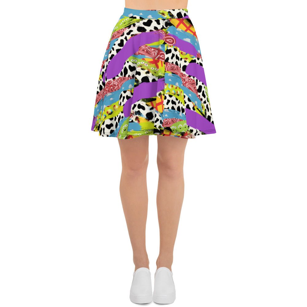 Toy Friends Skater Skirt happiness is addictiveLittle Lady Shay Boutique