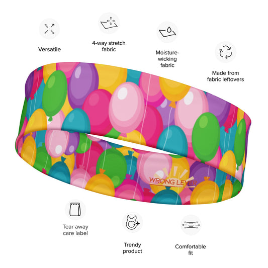 Up Balloon Headband adult headbandballoon headbandHatWrong Lever Clothing