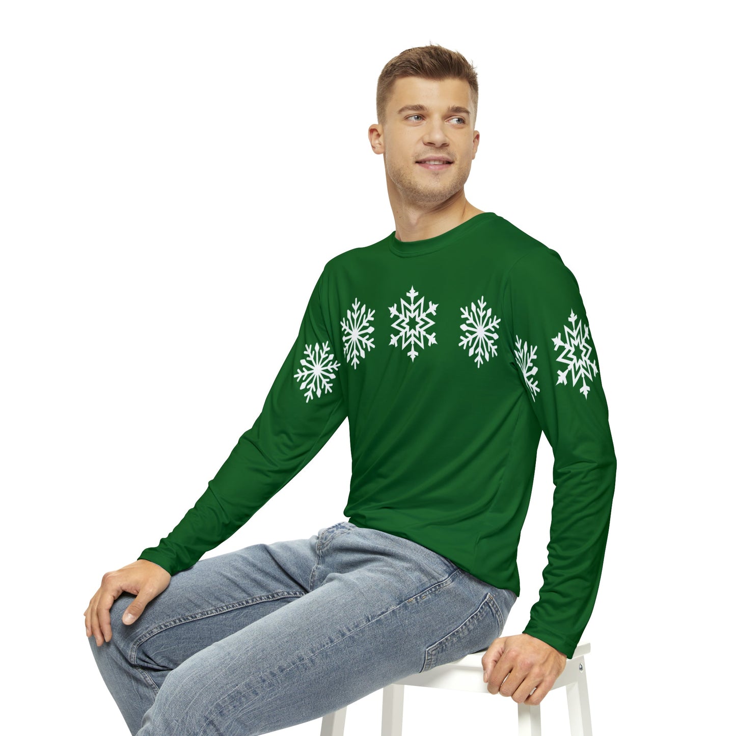 Very Merry Unisex Long Sleeve Shirt All Over PrintAOPAdult T-ShirtLittle Lady Shay Boutique