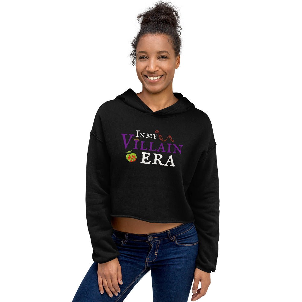 Villain Era Crop Hoodie disney adultdisney adult hoodieAdult T-ShirtWrong Lever Clothing