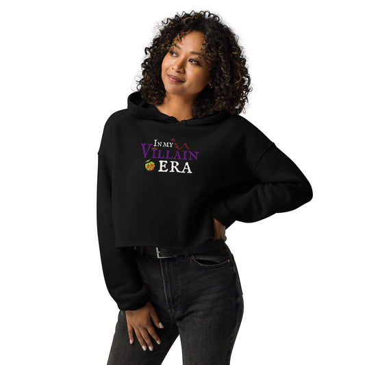 Villain Era Crop Hoodie disney adultdisney adult hoodieAdult T-ShirtWrong Lever Clothing