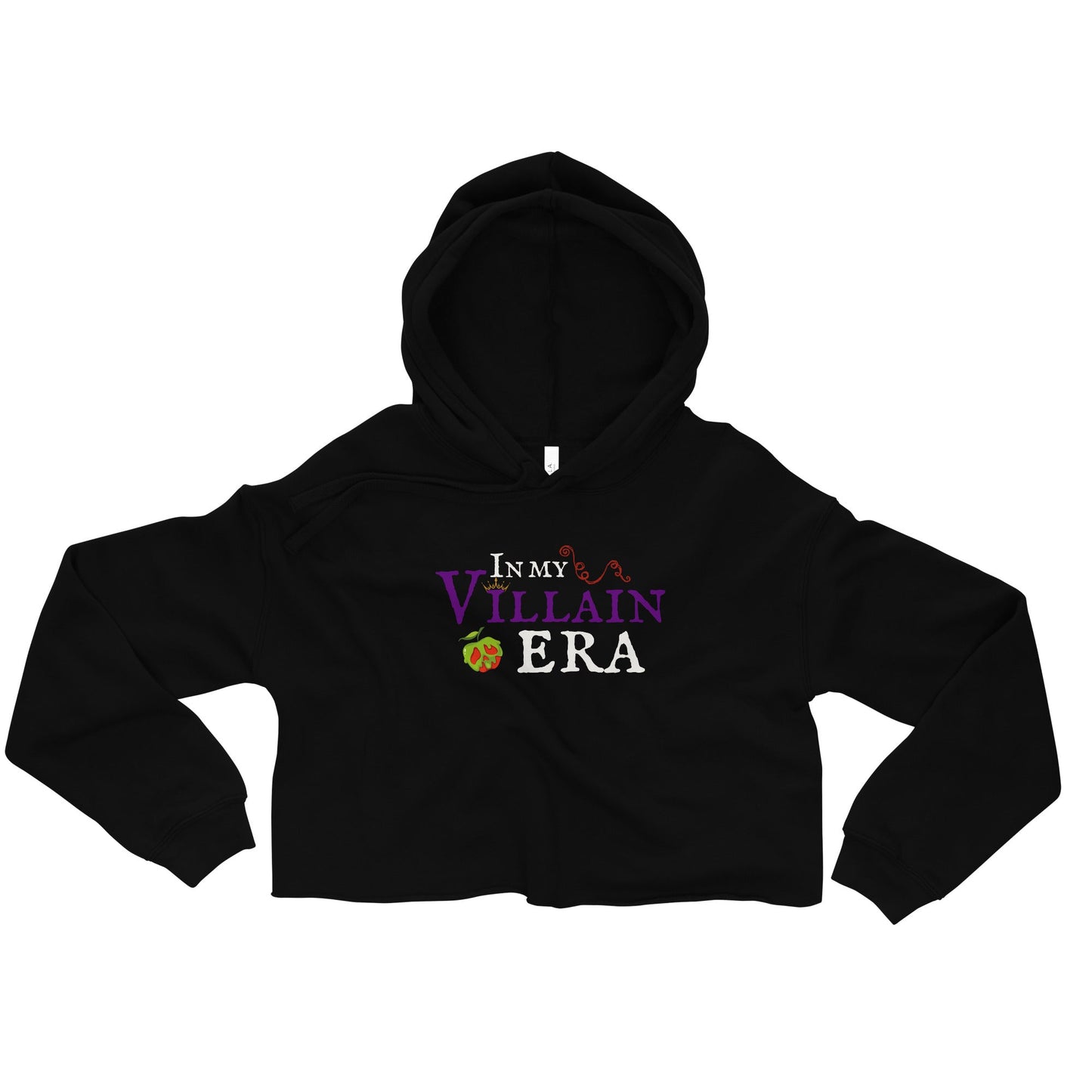 Villain Era Crop Hoodie disney adultdisney adult hoodieAdult T-ShirtWrong Lever Clothing