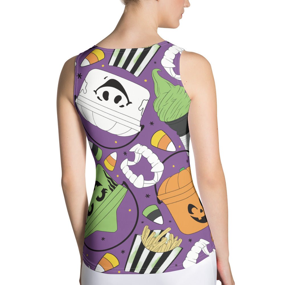 Vintage Halloween Buckets- Purple- Tank Top activeweardisney boundingAdult T-ShirtLittle Lady Shay Boutique