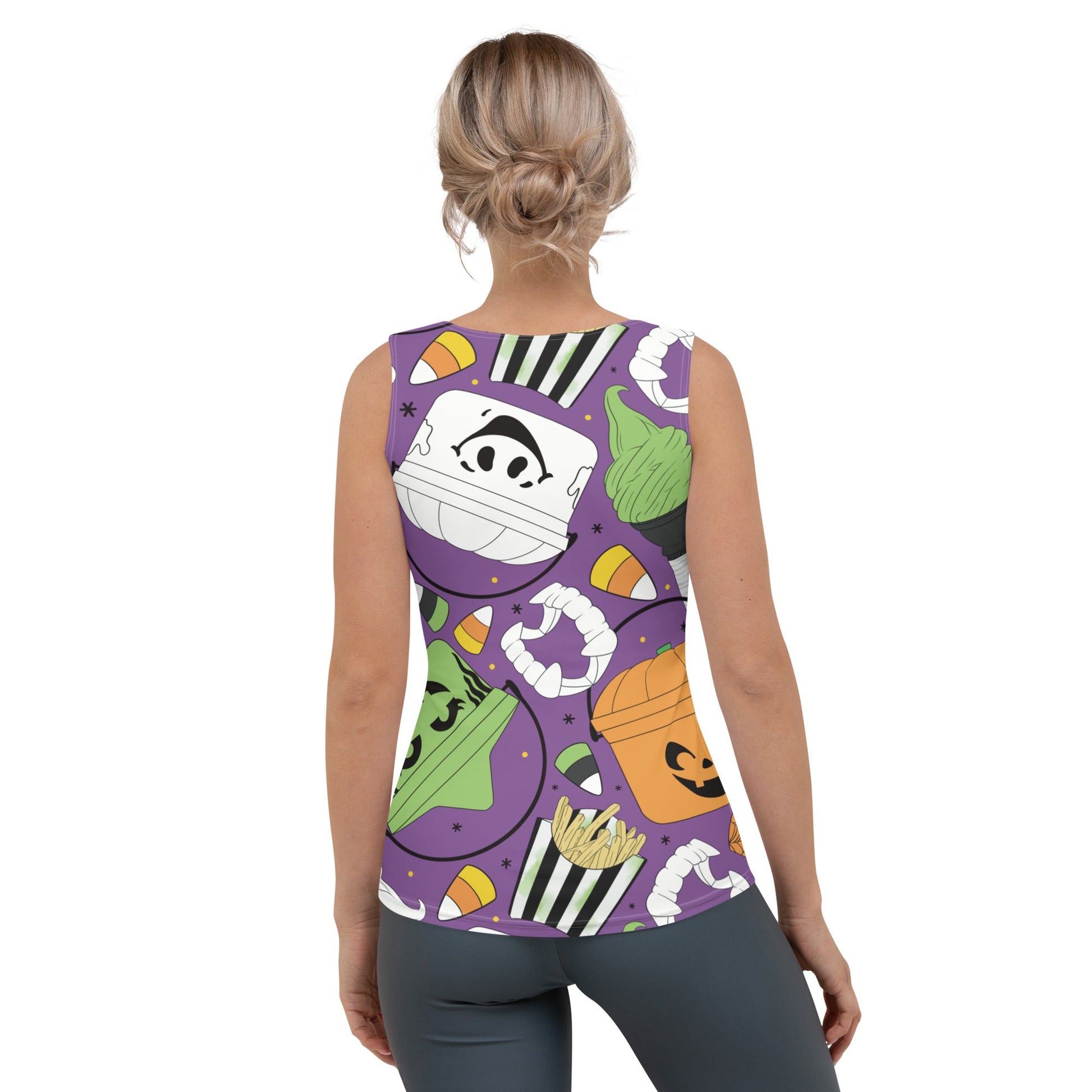 Vintage Halloween Buckets- Purple- Tank Top activeweardisney boundingAdult T-ShirtLittle Lady Shay Boutique