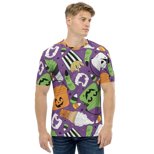 Vintage Halloween Buckets Unisex t-shirt- Purple activeweardisney boundingLittle Lady Shay Boutique