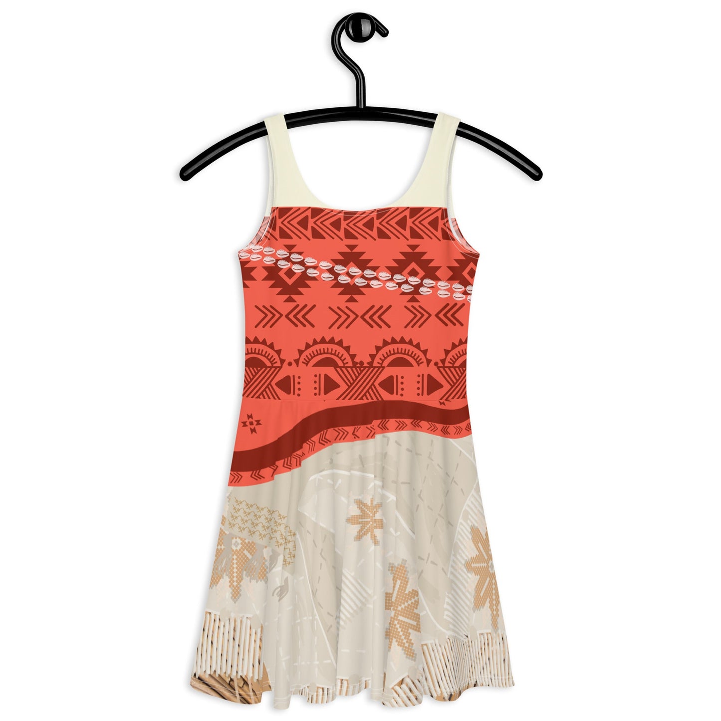 Where the Ocean meets the Sea Skater Dress adult moana dresscostumeWrong Lever Clothing