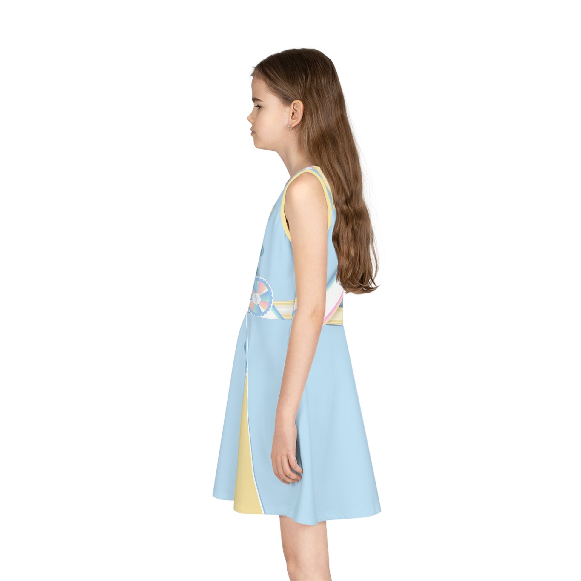 Women's Suffrage Girls' Sleeveless Sundress- costume, cosplay active wearAll Over Printkids dressLittle Lady Shay Boutique
