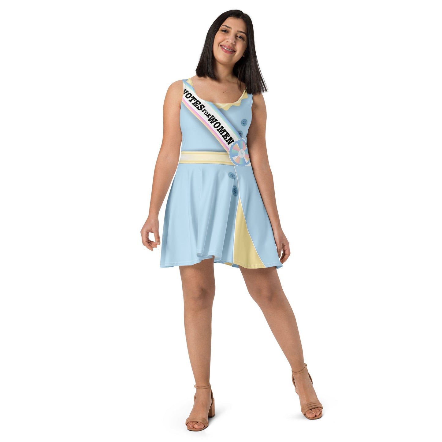 Women's Suffrage Skater Dress- cosplay, bounding, costume active wearboo to youSkater DressLittle Lady Shay Boutique