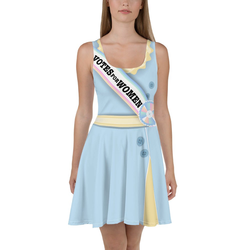 Women's Suffrage Skater Dress- cosplay, bounding, costume S