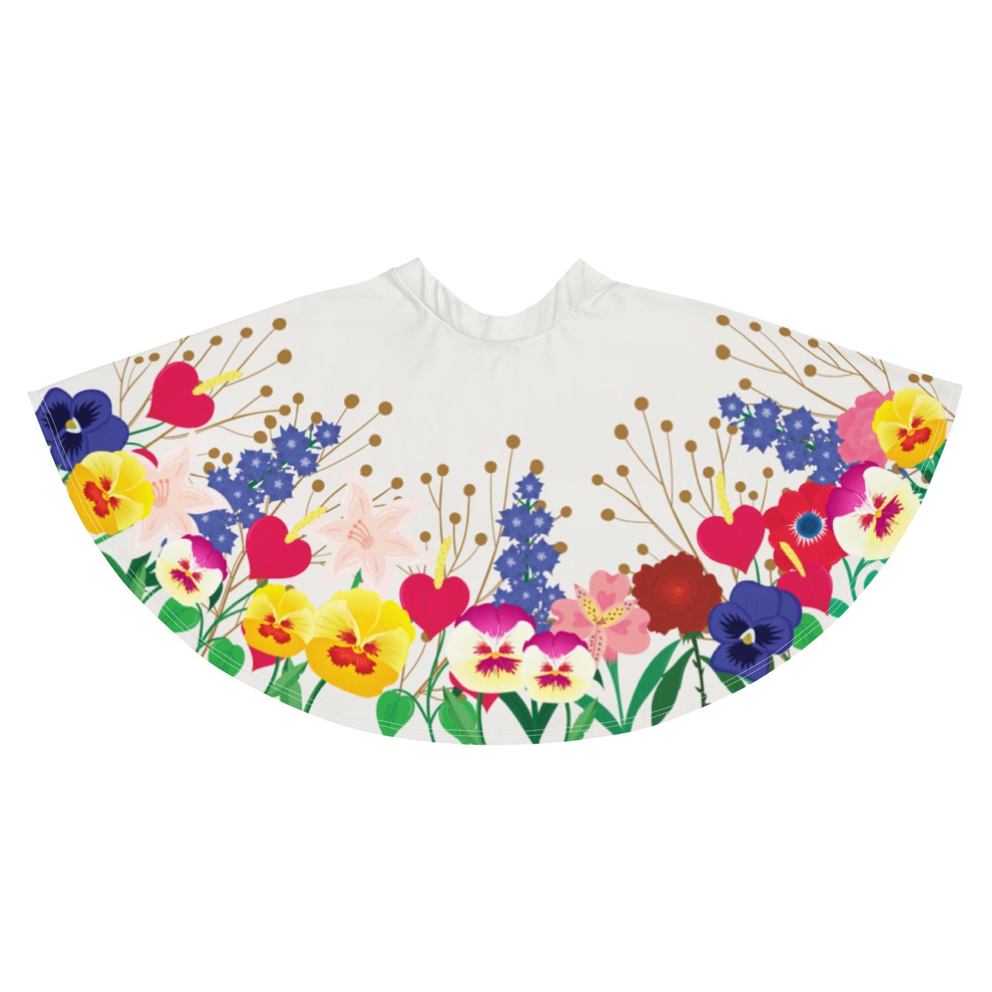 Wonderland Garden Skater Skirt alice disneyboundingalice in wonderlandSkater SkirtLittle Lady Shay Boutique