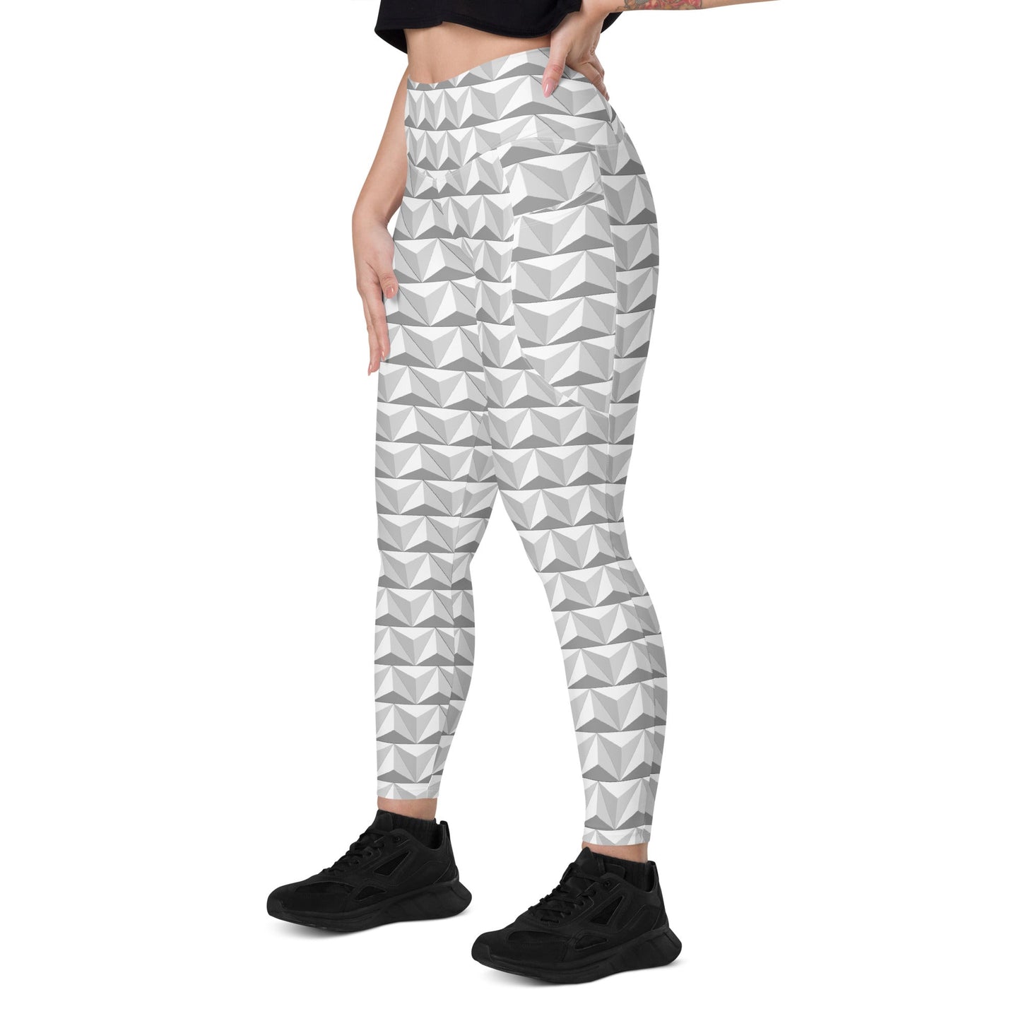 World of Tomorrow Leggings with pockets active weardisney boundingAdult LeggingsLittle Lady Shay Boutique