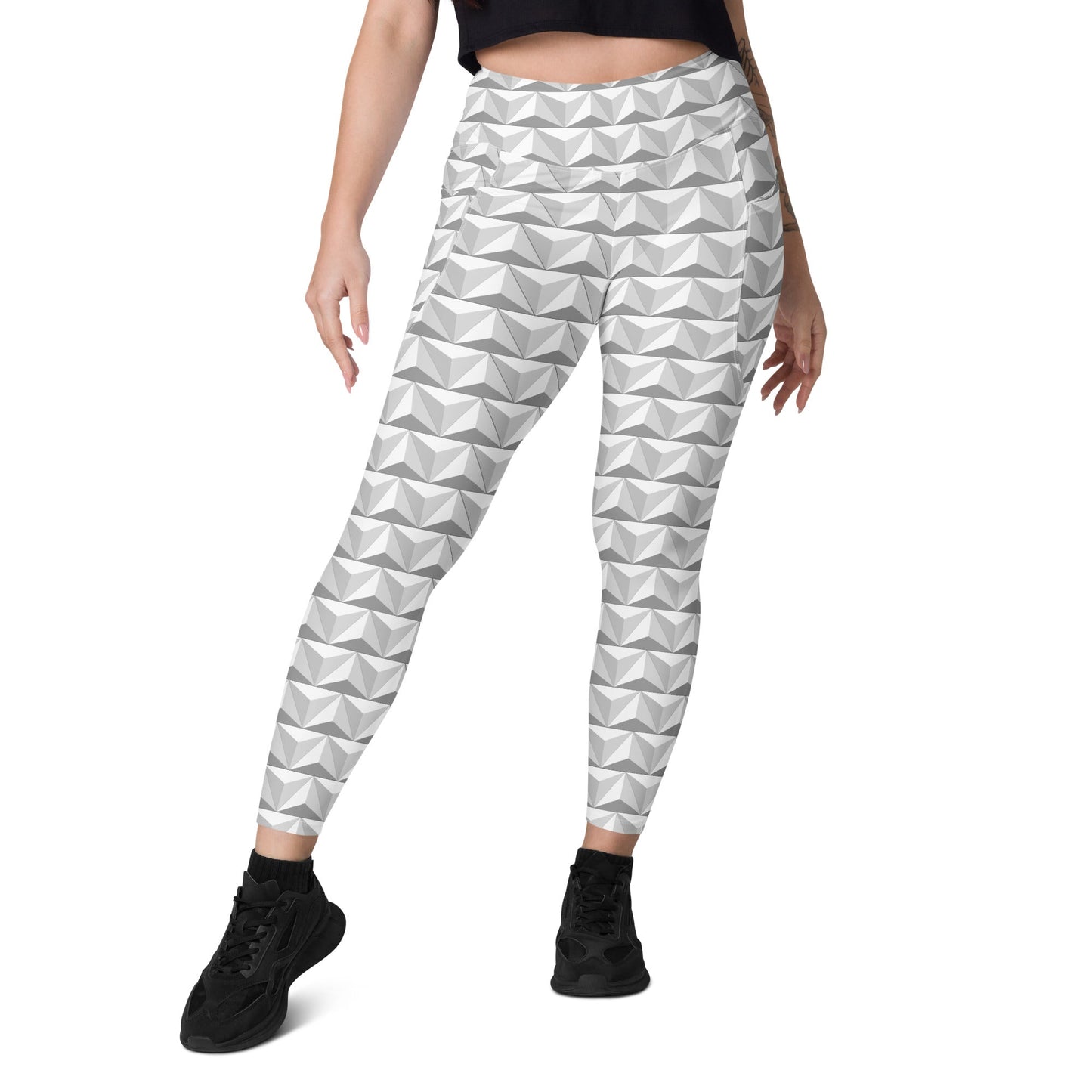 World of Tomorrow Leggings with pockets active weardisney boundingAdult LeggingsLittle Lady Shay Boutique