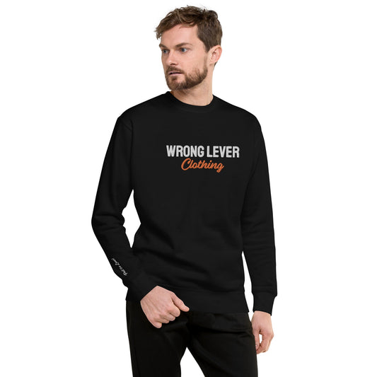 Wrong Lever Unisex Premium Sweatshirt adult sweatshirtclothing brandAdult T-ShirtWrong Lever Clothing