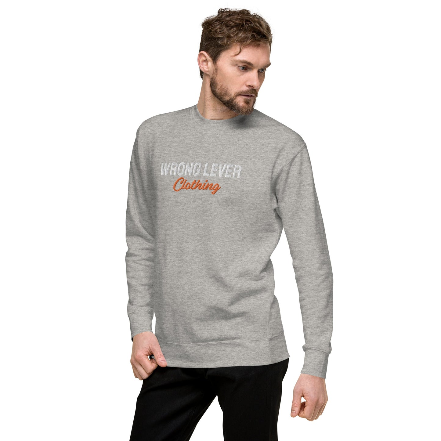 Wrong Lever Unisex Premium Sweatshirt adult sweatshirtclothing brandAdult T-ShirtWrong Lever Clothing